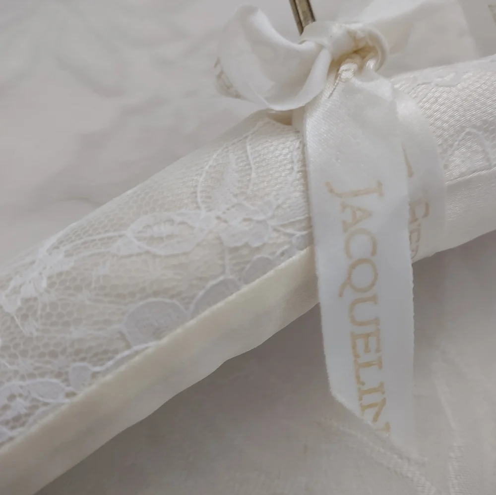 Lace Satin 2 Vintage Padded Hangers